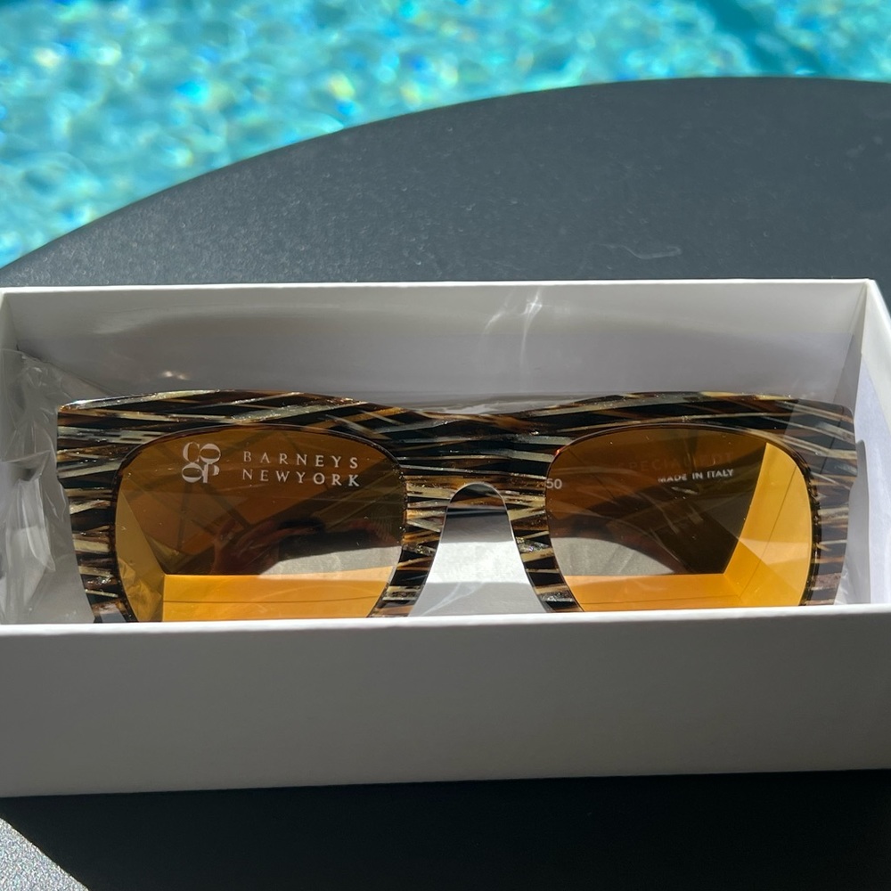 Super X Barney’s New York limited edition sunglasses.